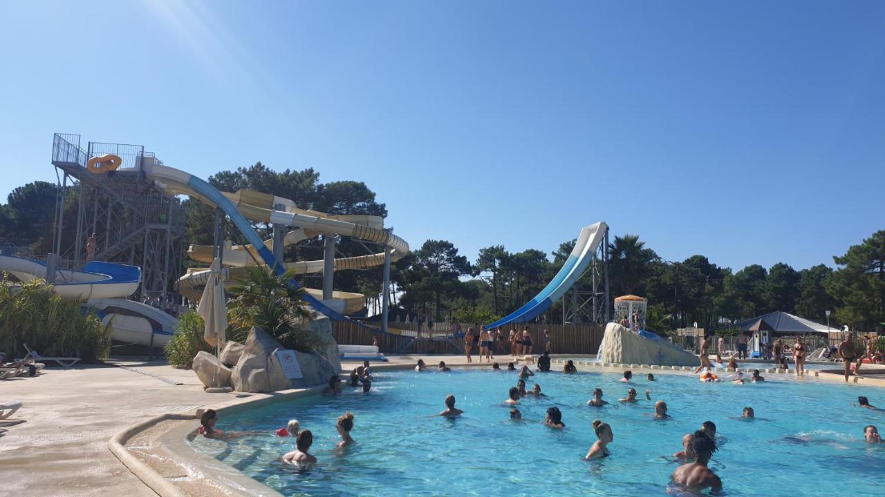 Mobil Home Happiness33 Dans Camping 5 Etoiles Acces Direct Plage Vendays Montalivet Eksteriør bilde